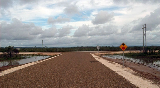 Solid Waste Landfill Access Road — view 3