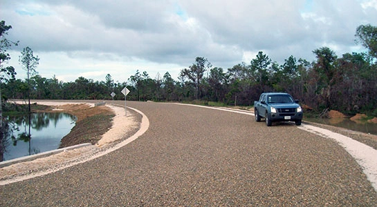 Solid Waste Landfill Access Road — view 5